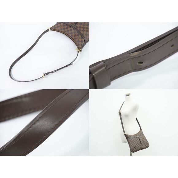 Louis Vuitton Bloomsbury PM Damier Ebene Shoulder Bag Brown - Picture 5 of 8